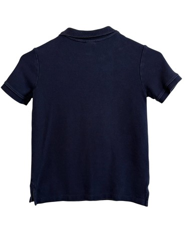 Gymboree Navy Blue Polo Shirt Size S 5/6 - Picture 3 of 5