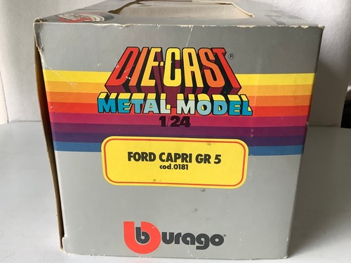 ✅Die-Cast Bburago 0181 1:24 Ford Capri GR5 Nigrin Winkelhock #51 (DY70-55R4/0)-1 - Bild 2 von 11