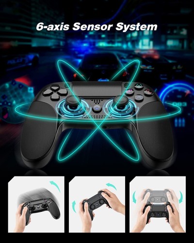 Wireless Bluetooth Controller Dual Shock Gamepad für PS4 Playstation 4/ Pro/Slim - Bild 3 von 14