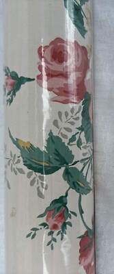 Vintage 1992 Harlekin Tapetenmuster Nr. 73544 E unbenutzt Blumenmuster Rose Band