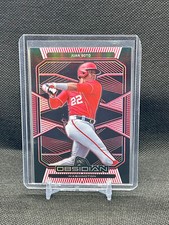 Juan Soto 2020 Chronicles Obsidian Electric Etch Red /25 #38 Nationals Padres