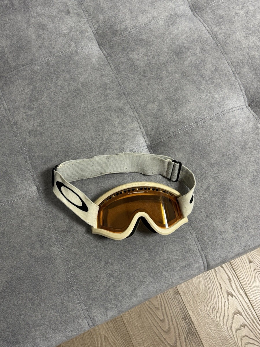 Oakley Ski Glasses Orange White Vintage Retro Y2K USA Snowboard | eBay