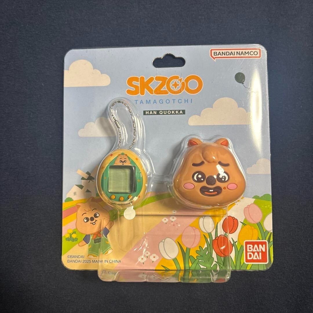 Stray Kids Skzoo Tamagotchi & Case Set HAN Bandai Kpop New From
