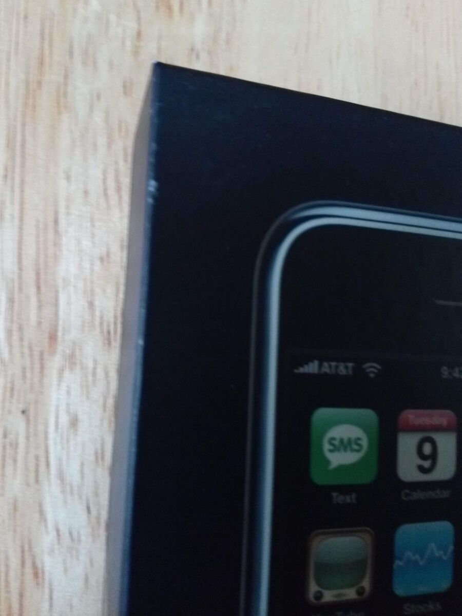 Apple iPhone 1st Generation - 8GB - Black (Unlocked) A1241 Apple iPhone 1st Generation - 8GB - Black (Unlocked) A1241