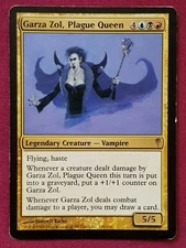 Magic The Gathering COLDSNAP GARZA ZOL PLAGUE QUEEN black/blue/red card MTG