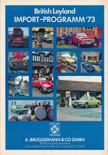 Rover P6, Jaguar XJ, Triumph TR6 etc. - British Leyland Import-Programm 1973