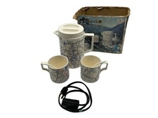 Turnpike 5 Pc Electric Hot Drink Set MCM Collectible From National Silver Co.