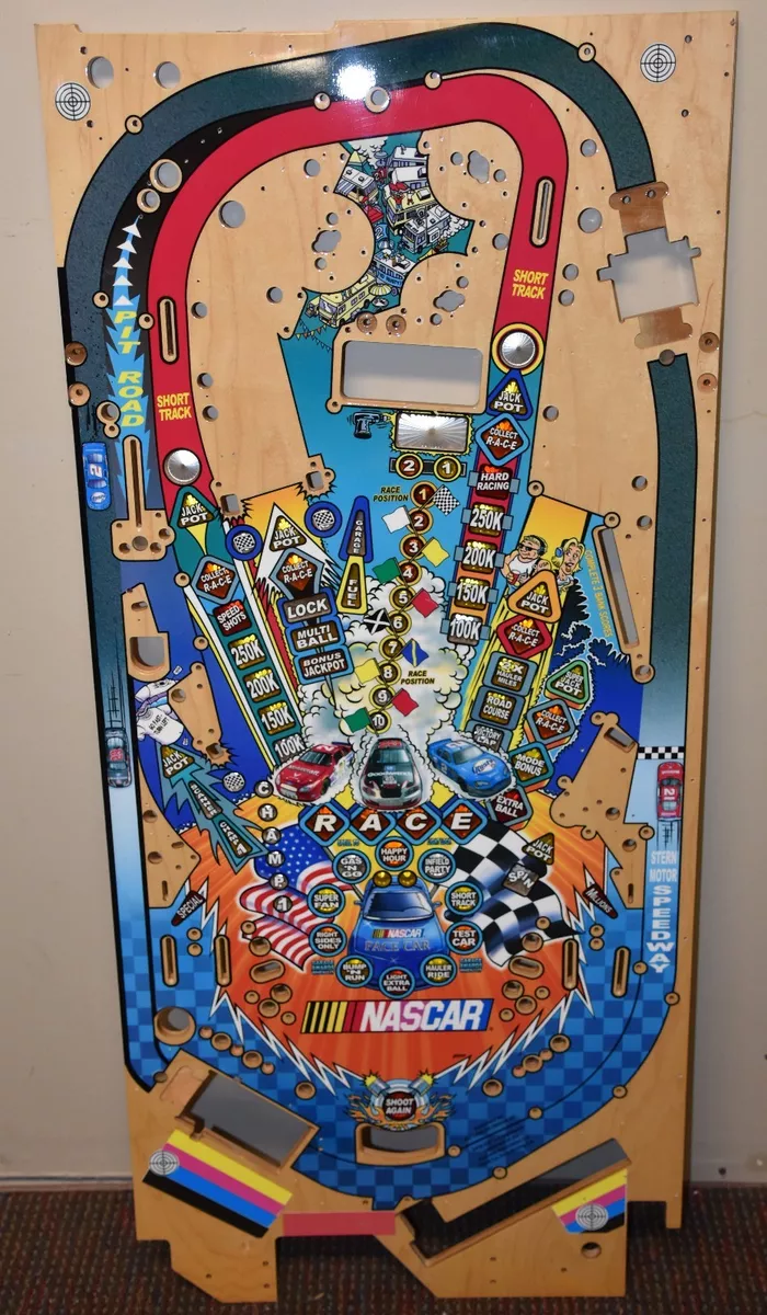 NASCAR Pinball Machine by Stern