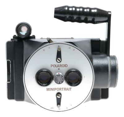 Cambo Model 20 Miniportrait Polaroid Passport ID Foto Camera