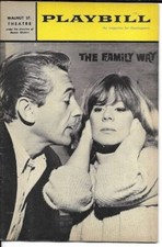 Jack Kelly &amp; Collin Wilcox "The Family Way"  TRYOUT   Playbill  1964  PHILLY