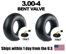 Two 3.00-4 / 260x85 / 10" x 3" Inner Tube Gas Electric Scooter Pocket Bike Tires