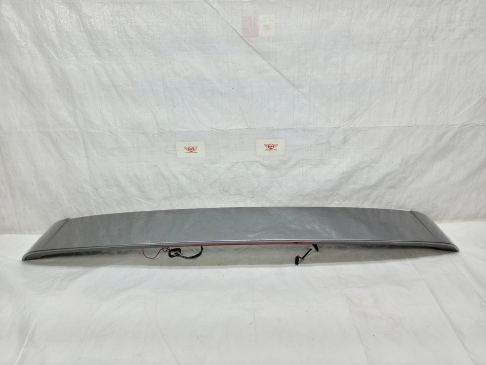 2009-2015 AUDI Q5 8R REAR WING SPOILER TRUNK MOUNTED W/ 3RD BRAKE LIGHT SILVER * Foto 2 de 4