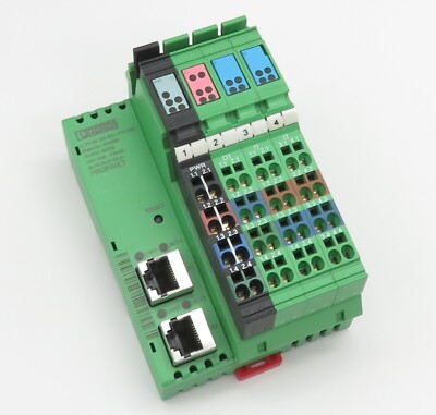 Phoenix Contact Inline Buskoppler PROFINET Bus Coupler IL PN BK DI8 DO4 2TX-PAC