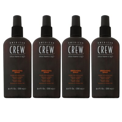 American Crew Grooming Spray 4 x 250 ml Haarspray flexiblem Halt Set