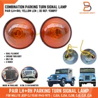 Yellow Len Turn Signal Parking Light Lamp For Willys Jeep CJ 1945-1975 OE 938897