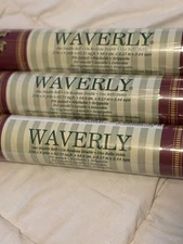 Waverly Double Roll Pre-pasted, Washable Wall Paper (3 Each Double Roll)