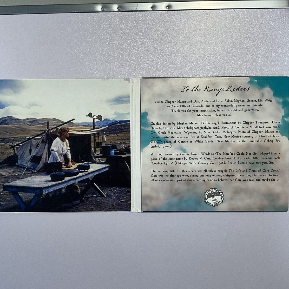 Restless Angel (Ranch Girl Love Lyrics) by Dover, Connie (CD, 2016