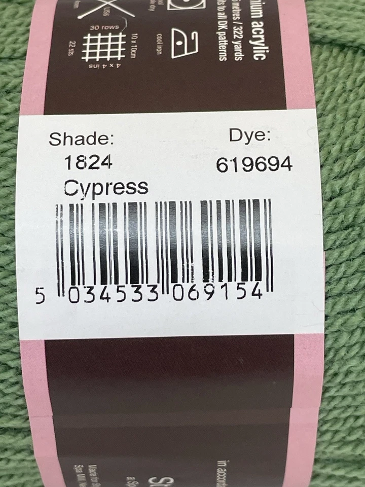 Lot 5 Skeins Color # 1824 Stylecraft Special DK Yarn ~100g Ea. Preowned READ - Image 3 of 4