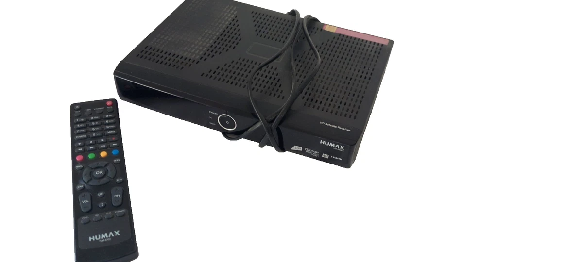 HUMAX HD Nano Digitaler HD Satelliten Receiver mit vorinstallierter Senderliste inkl. HDMI Kabel und Fernbedienung, HDMI- und SCART-Anschluss, Dolby Digital-Ausgang für beeindruckendes Musikerlebnis