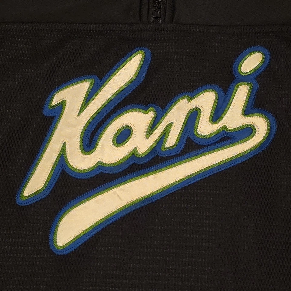 Suéter Karl Kani Para Hombres XL Deletreado Bordado Hip Hop Y2K De Colección Foto 2 de 4