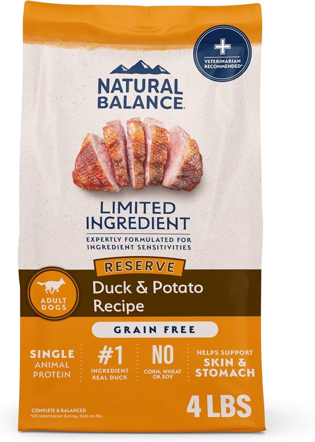 Limited Ingredient Adult Grain-Free Dry Dog Food Salmon & Sweet Potato Recipe