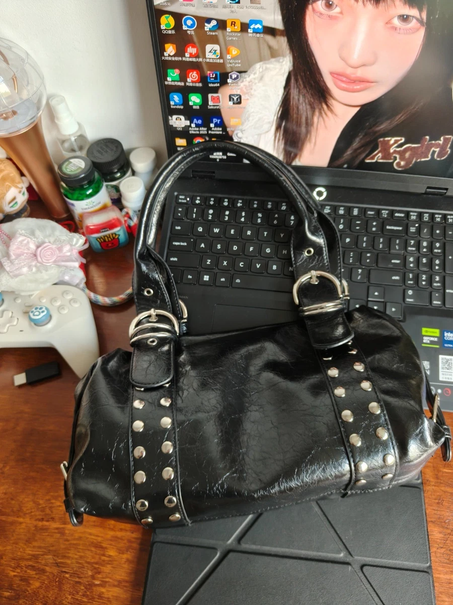 Grunge Black Bags & Handbags for Women for sale | eBay