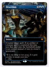 Desertion (Borderless) SPG 31 - Normal - NM - Magic the Gathering