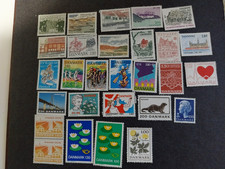 timbres danmark lot de 28 timbres année divers neuf