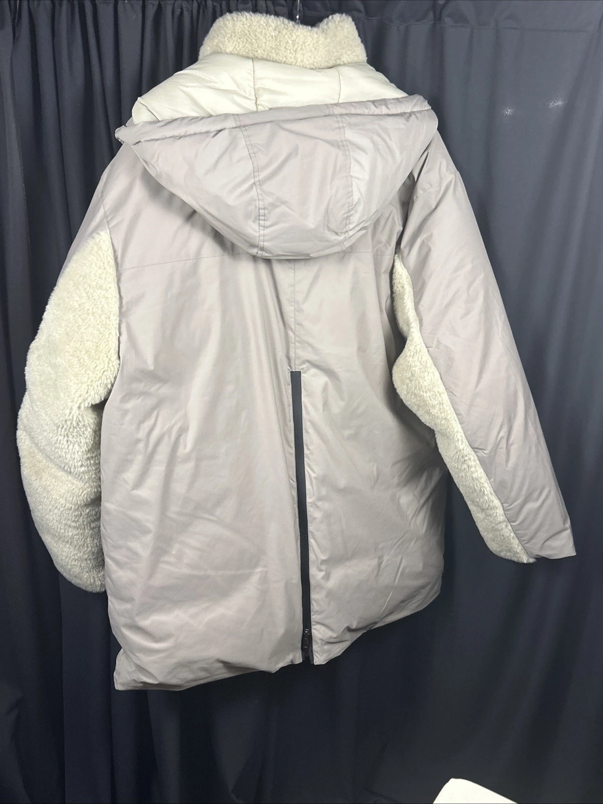 NEW UGG Men’s Eamon Down Parka Jacket Cobble Grey 1171454 Size XL MSRP $548 image 4