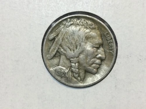 1929-D Buffalo Nickel in extra fine