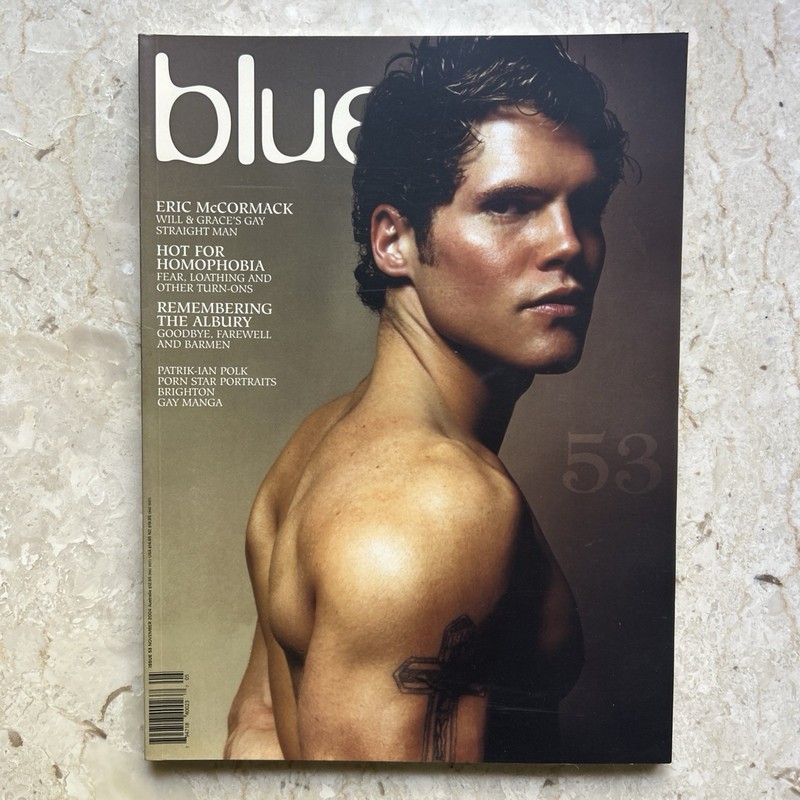 NOT ONLY  BLUE  LARGE COFFEE TABLE SOFTCOVER BOOK NO. 53 * AUSTRALIA*STUNNING