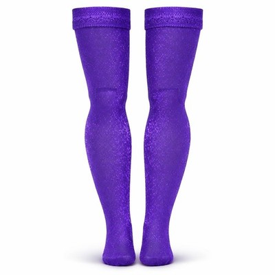 Deep Purple Stockings for 14-15'' Child Dolls