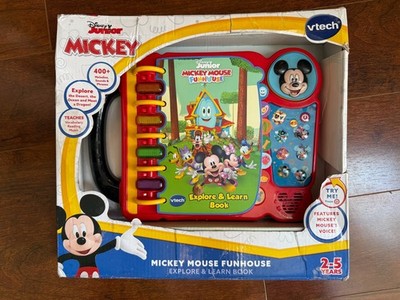 VTech Disney Junior Mickey Mouse Funhouse Explore & Learn Book Baby and Toddler