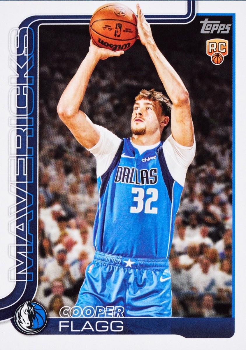 2025-26 Topps Basketball Cooper Flagg Presale #201 Rookie RC Base