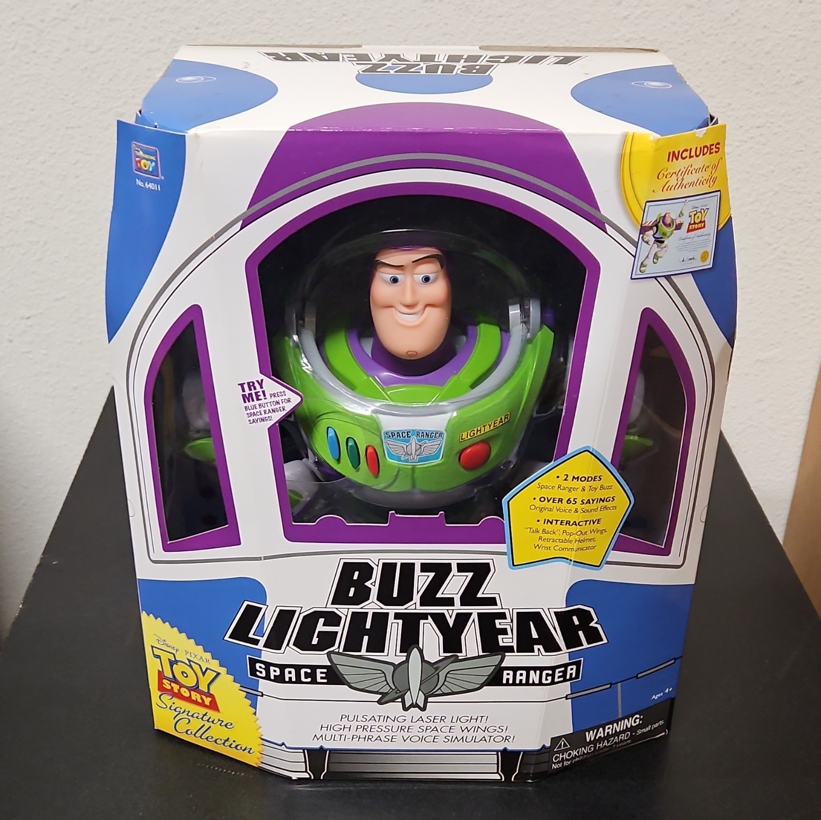 Thinkway Toys Toy Story Signature Collection Buzz Lightyear Figure 12" Pixar
