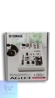 YAMAHA AG03 Analog Mixer Audio Interface Gebraucht JP