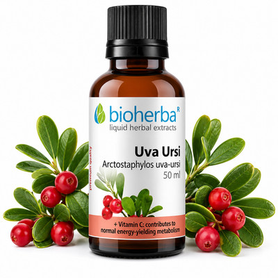 Bearberry Tinktur Kräuterextrakt Uva-Ursi Harnwege Unterstützung 50ml