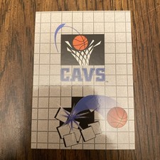 1994-95 NBA Hoops Cleveland Cavaliers Team Logo Basketball Card Skybox #395
