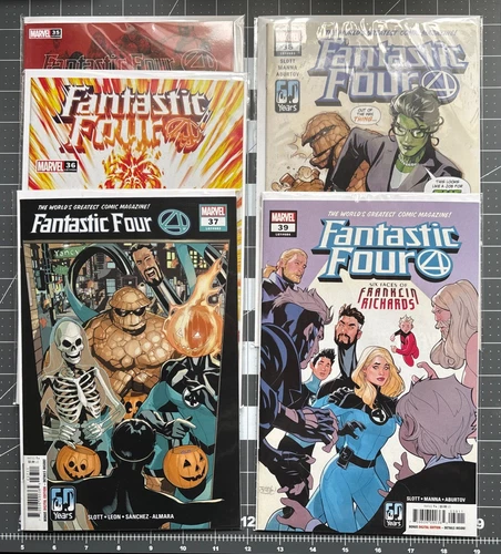 Fantastic Four By Dan Slott - 5 Issue Lot - #35-39
