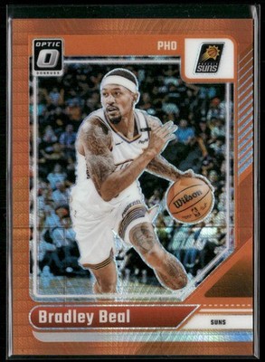 Bradley Beal 2024-25 Donruss Optic Hyper Orange /299 #147 Phoenix Suns