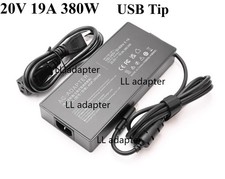 20V 19A 380W AC Adapter Charger for ASUS ROG Strix G16 G615 ADP-380AB B USB Tip
