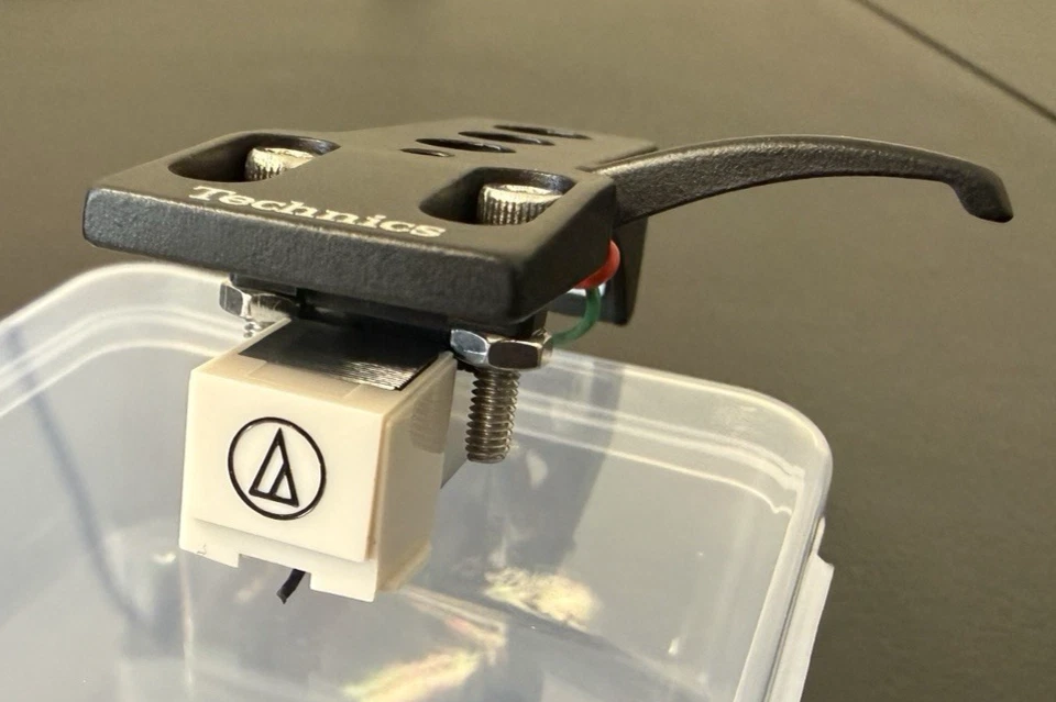 KIT HEADSHELL TECHNICS ¡Con AT 3600L Se Adapta a Technics JVC y Más! ¡LEER! ¡GRATIS! Foto 3 de 4