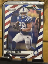 2024 Panini Prizm - Jonathan Taylor #121 Red White & Blue Prizm