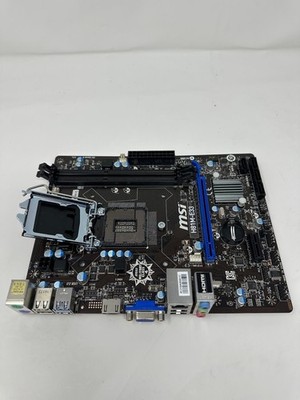 MSI H81M-E33, LGA 1150, Intel Motherboard Untested