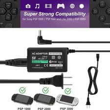 AC Adapter Home Wall Charger Power Supply For Sony PSP 1000 2000 3000 Slim Lite