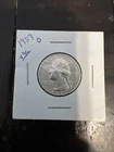 1957-D Washington quarter, 90% silver coin