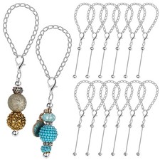 12 Pcs Beadable Charm Accessories Compatible with Stanley Beaded Charm for Tu...