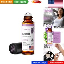 Natural Lavender Essential Oil Roll-On - 100 Pure for Relaxation  Travel