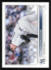 2022 Topps Update #US165 Ron Marinaccio RC