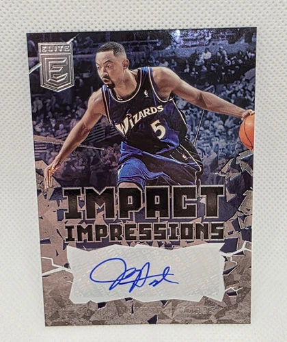 2021-22 Elite Impact Impressions Autograph Juwan Howard II-HOW Auto